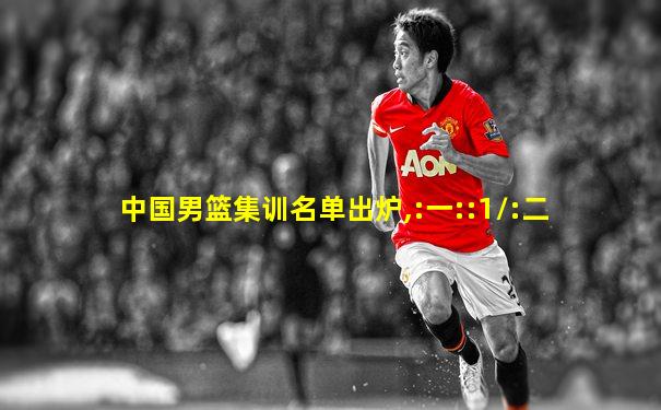 中国男篮集训名单出炉,:一::1/:二