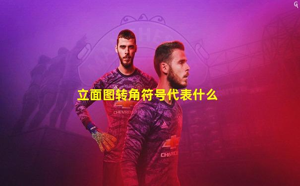 立面图转角符号代表什么