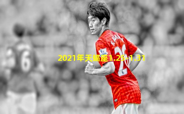 2021年天蝎座1.25-1.31