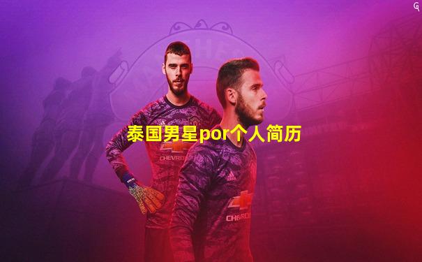 泰国男星por个人简历